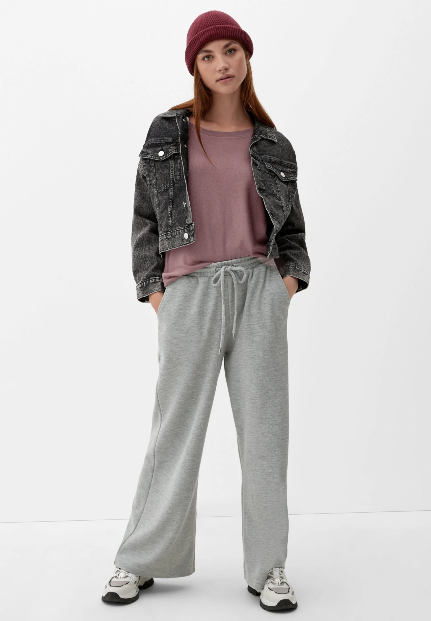 QS By S.Oliver Jersey De Punto - Purple 4 QS By S.Oliver Jersey De Punto - Purple - Imagen 2