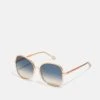 Chloé Franky Oversized Round Acetate Sunglasses - Gafas De Sol - Orange/Multicolor 1 Chloé Franky Oversized Round Acetate Sunglasses - Gafas De Sol - Orange/Multicolor -Tienda De Moda Femenina 7f2ed43e01d44399a6bf705aa921335f