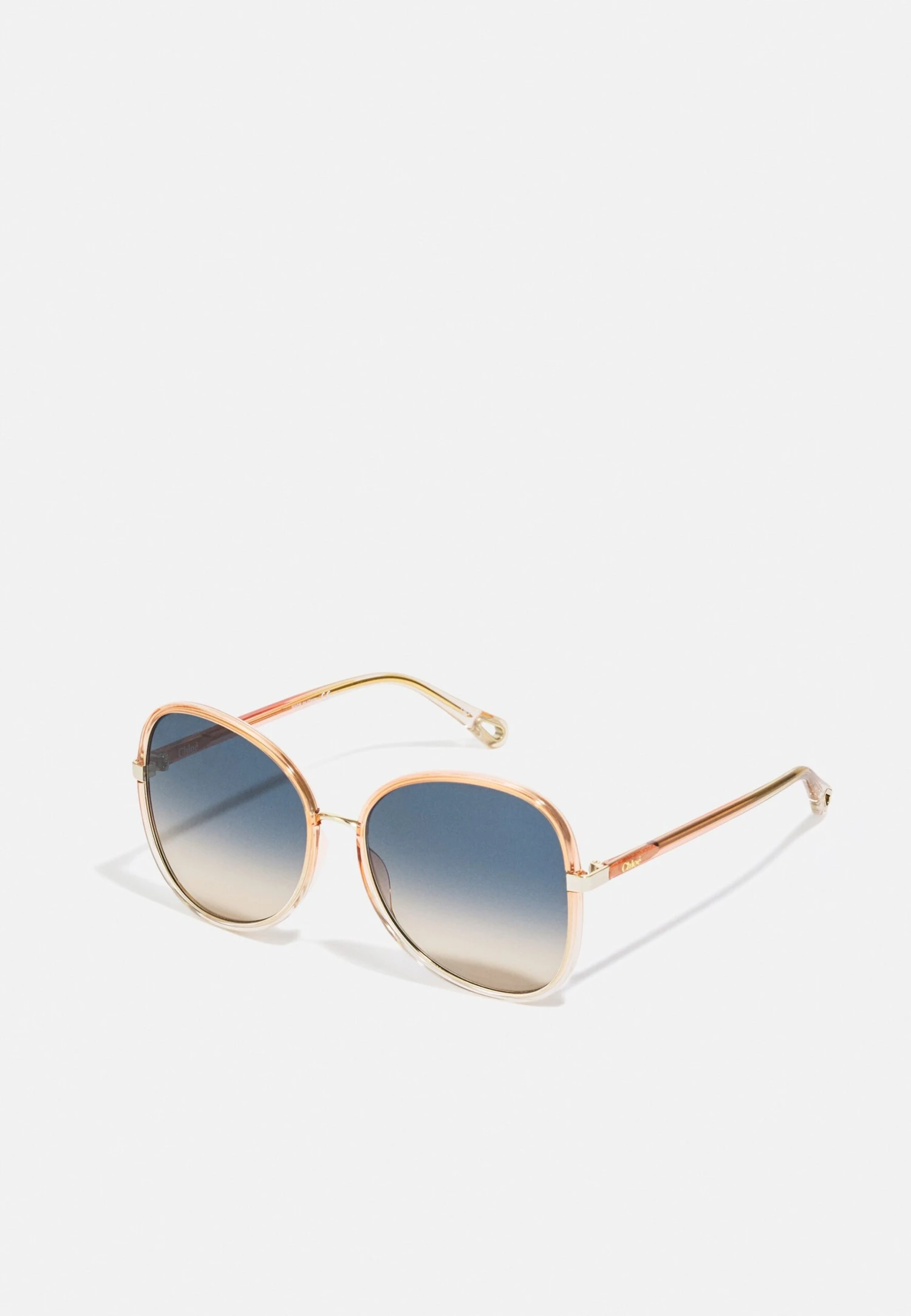 Chloé Franky Oversized Round Acetate Sunglasses - Gafas De Sol - Orange/Multicolor 3 Chloé Franky Oversized Round Acetate Sunglasses - Gafas De Sol - Orange/Multicolor