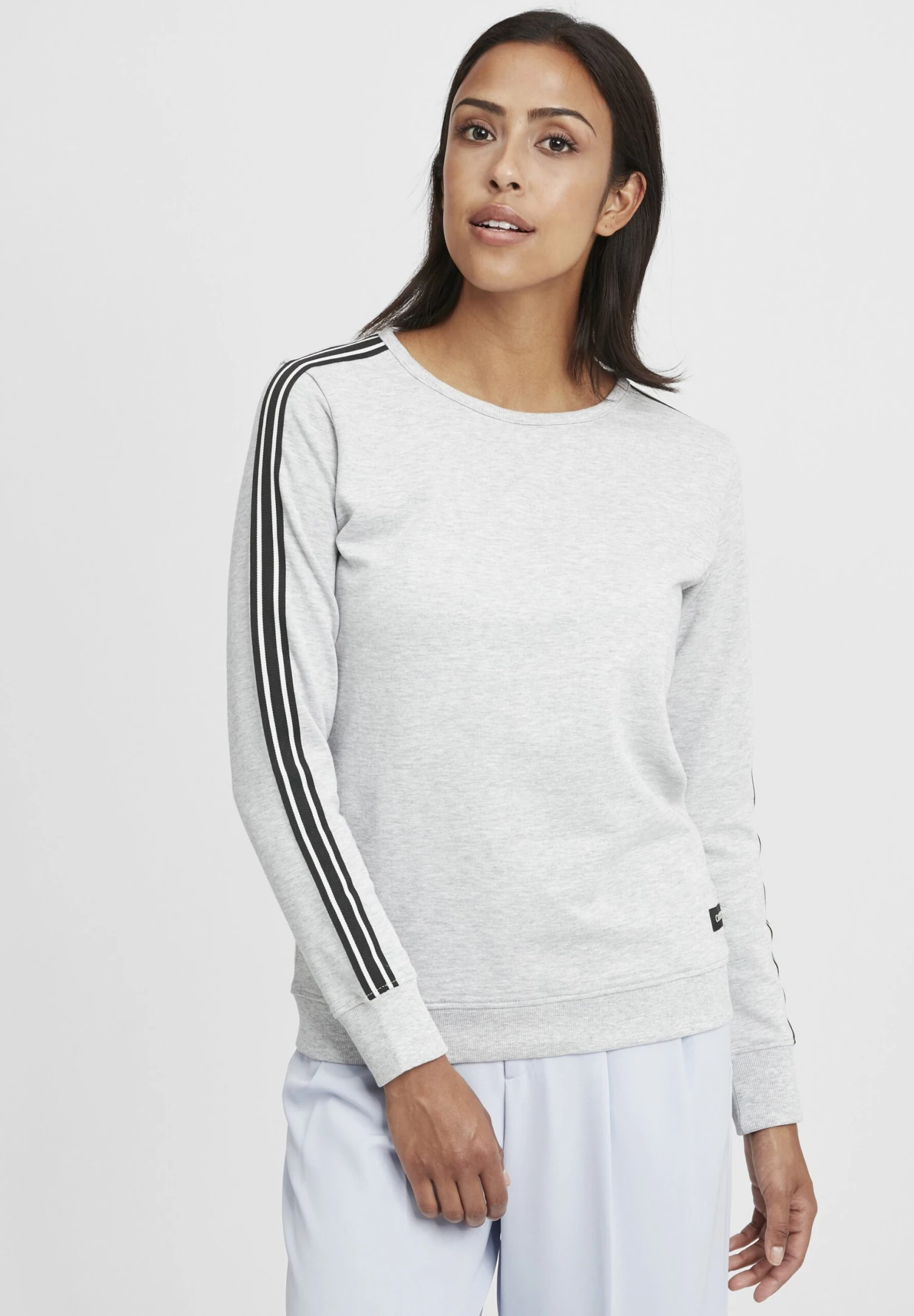 OXMO Oxgabita - Sudadera - Light Grey Melange 3 OXMO Oxgabita - Sudadera - Light Grey Melange