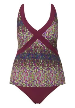 Ulla Popken Bañador - Vin Rouge -Tienda De Moda Femenina 7fcd1c64b8b34483a66b8909352bcd20
