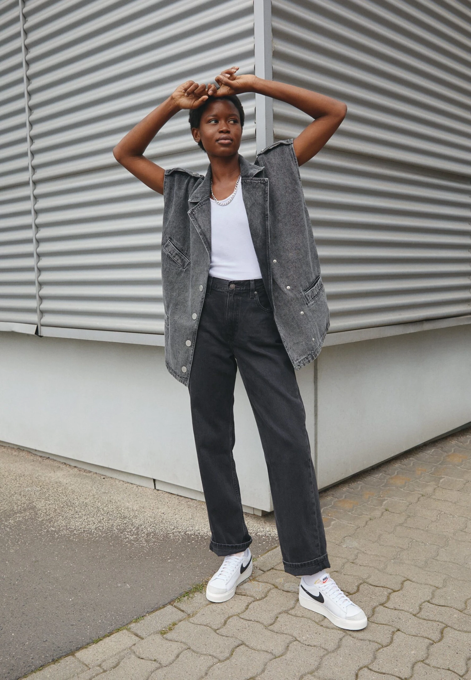 Nike Sportswear Blazer Platform - Zapatillas - White/Black/Sail/Team Orange 3 Nike Sportswear Blazer Platform - Zapatillas - White/Black/Sail/Team Orange