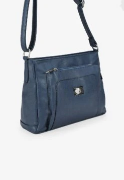 Con Cremallera - Bolso De Mano - Azul 8 Con Cremallera - Bolso De Mano - Azul -Tienda De Moda Femenina 8132387e131843fb9dfd5354afb088b8