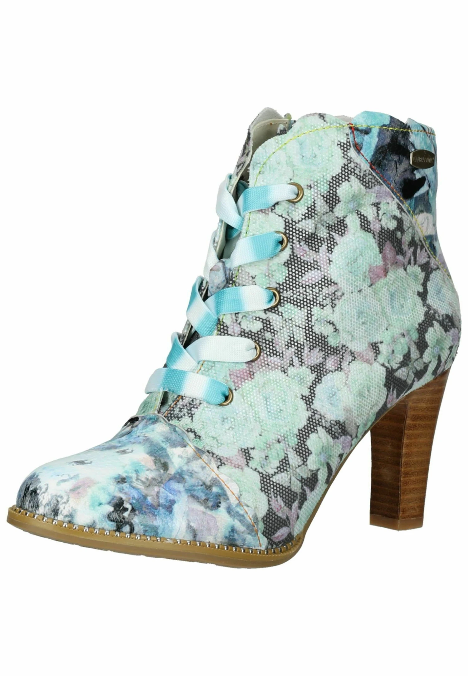 Laura Vita Alcbaneo- Botines De Tacón - Turquoise 4 Laura Vita Alcbaneo- Botines De Tacón - Turquoise - Imagen 2