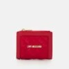 LOVE MOSCHINO Quilted - Monedero - Rosso