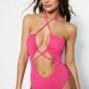 Trendyol Bañador - Fuchsia