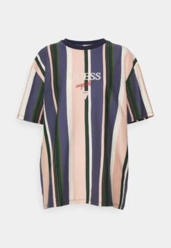 Go Stripe Logo Tee - Camiseta Estampada - Sandy Shore Multi -Tienda De Moda Femenina 8383ba0085f84038bbb1edb07a520969