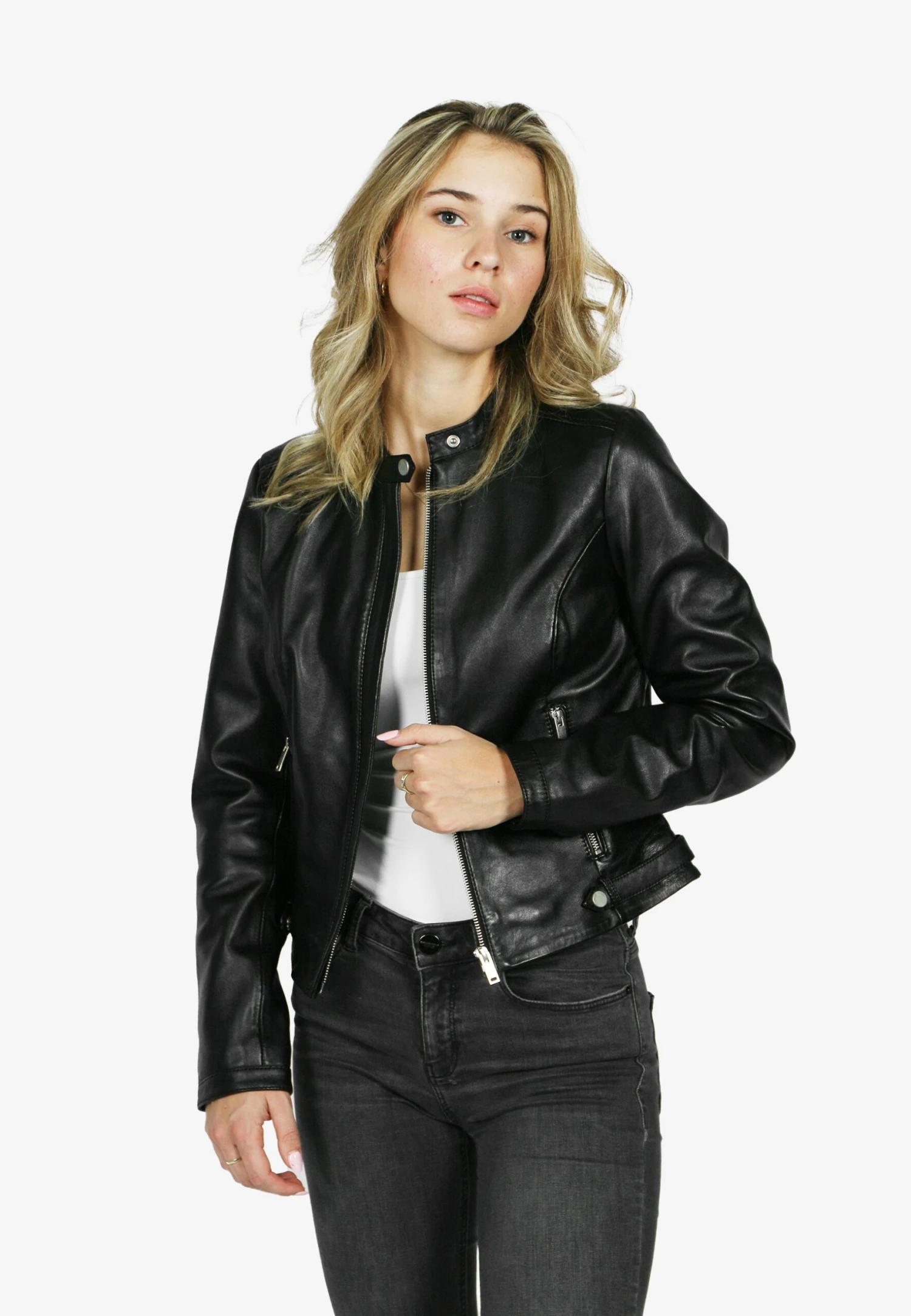 Freaky Nation Solea Fn Sf - Chaqueta De Cuero - Black 3 Freaky Nation Solea Fn Sf - Chaqueta De Cuero - Black