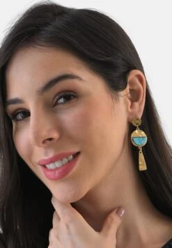 Sho Kaiya - Pendientes - Blue