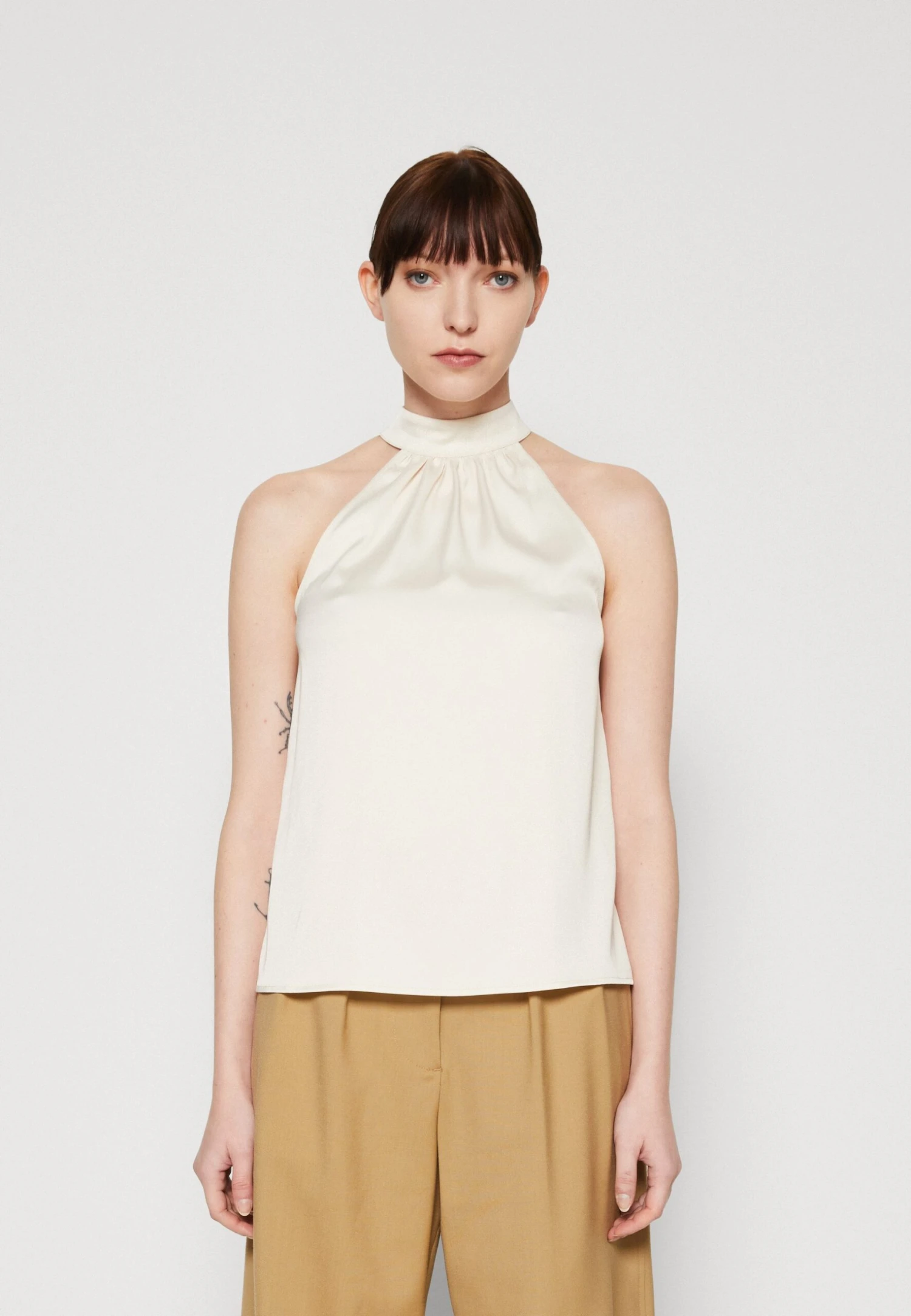 Selected Femme Slfrachelle Halter Neck - Top - Birch 3 Selected Femme Slfrachelle Halter Neck - Top - Birch