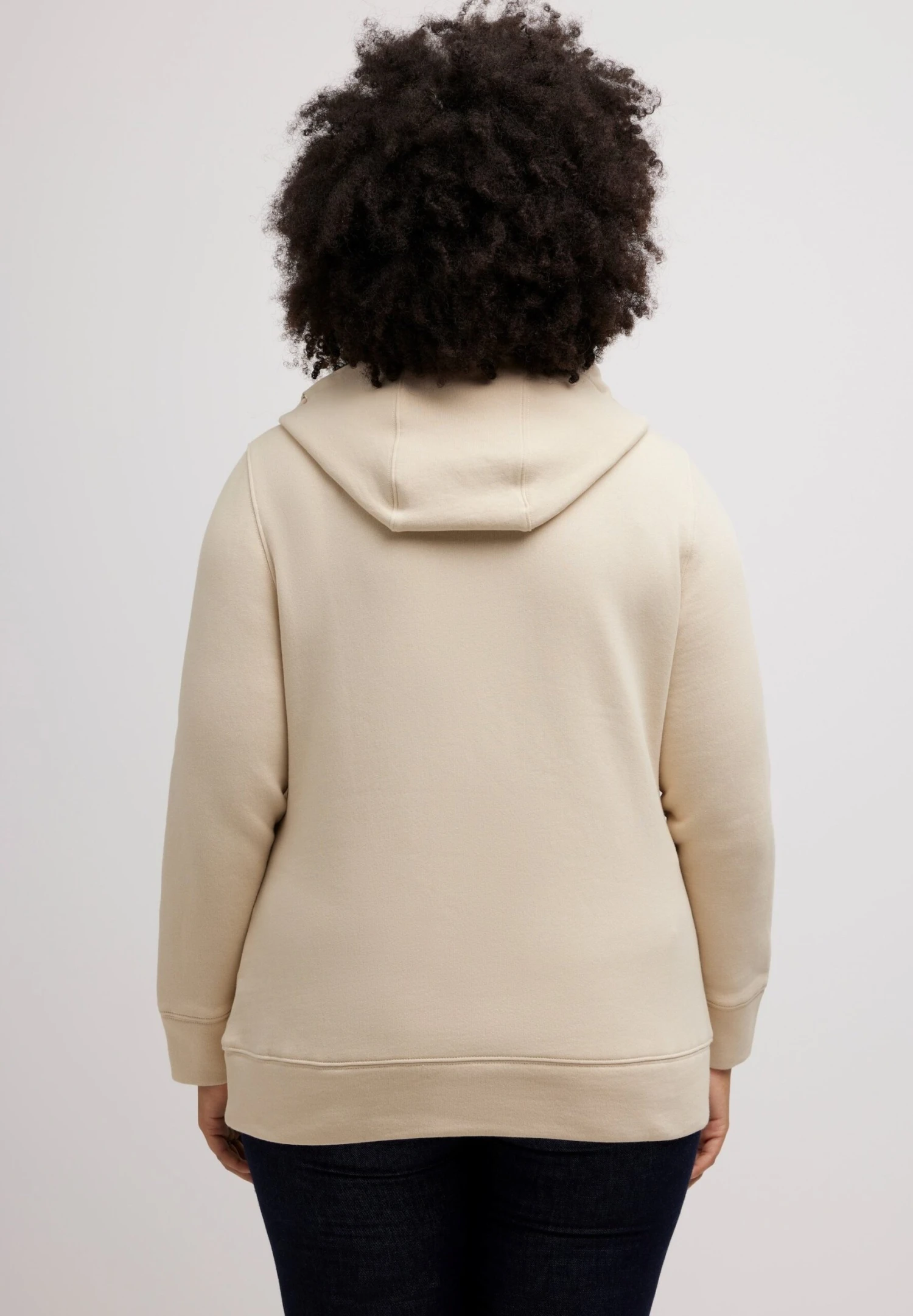 Ulla Popken Zipper, Langarm, - Jersey Con Capucha - Popcorn 4 Ulla Popken Zipper, Langarm, - Jersey Con Capucha - Popcorn - Imagen 2