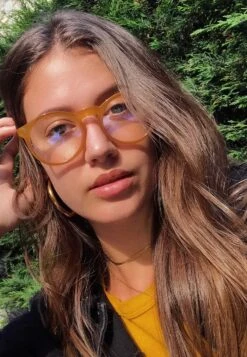 Kubu Blue Light - Gafas Con Filtro De Luz Azul - Amber