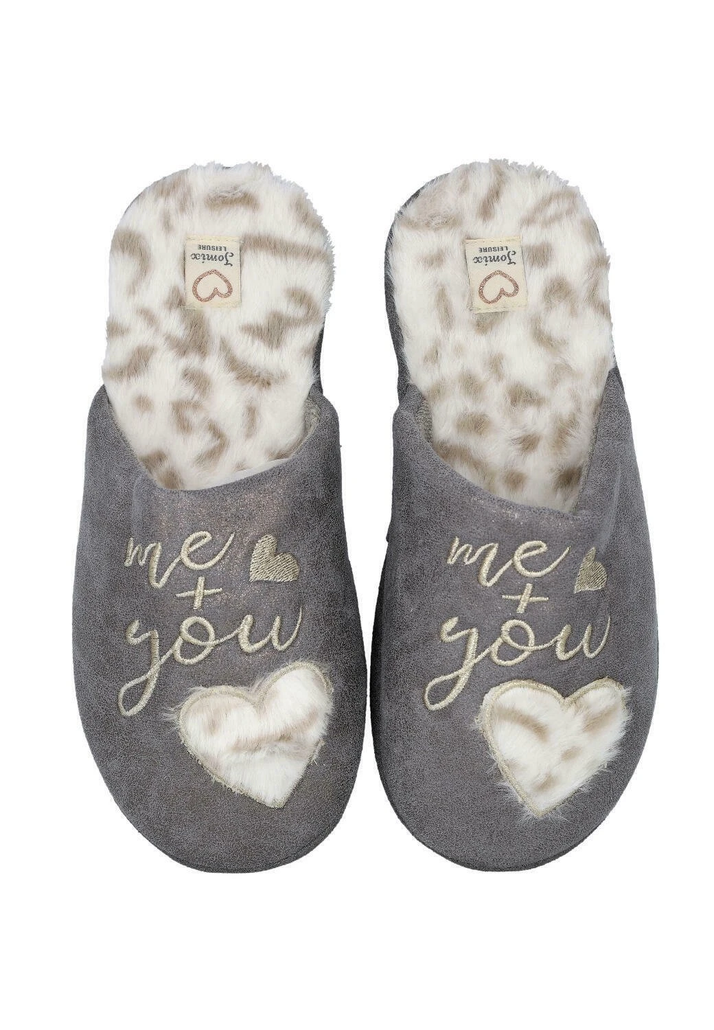 De Casa - Pantuflas - Gris 4 De Casa - Pantuflas - Gris - Imagen 2