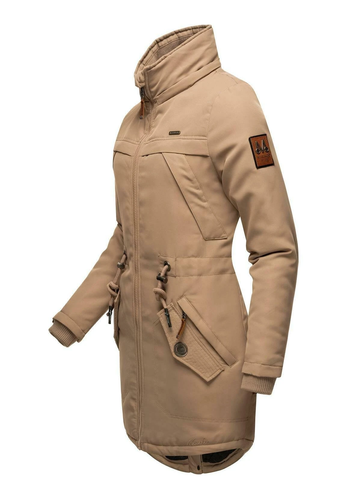 Marikoo Kamii - Abrigo De Invierno - Taupe 5 Marikoo Kamii - Abrigo De Invierno - Taupe - Imagen 3