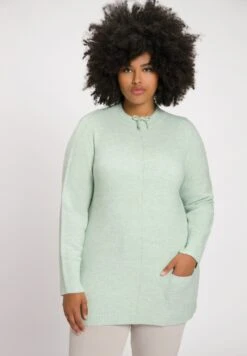 Ulla Popken Langarm - Jersey De Punto - Helles Mint