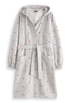 Next Embroidered Standard - Albornoz - Grey