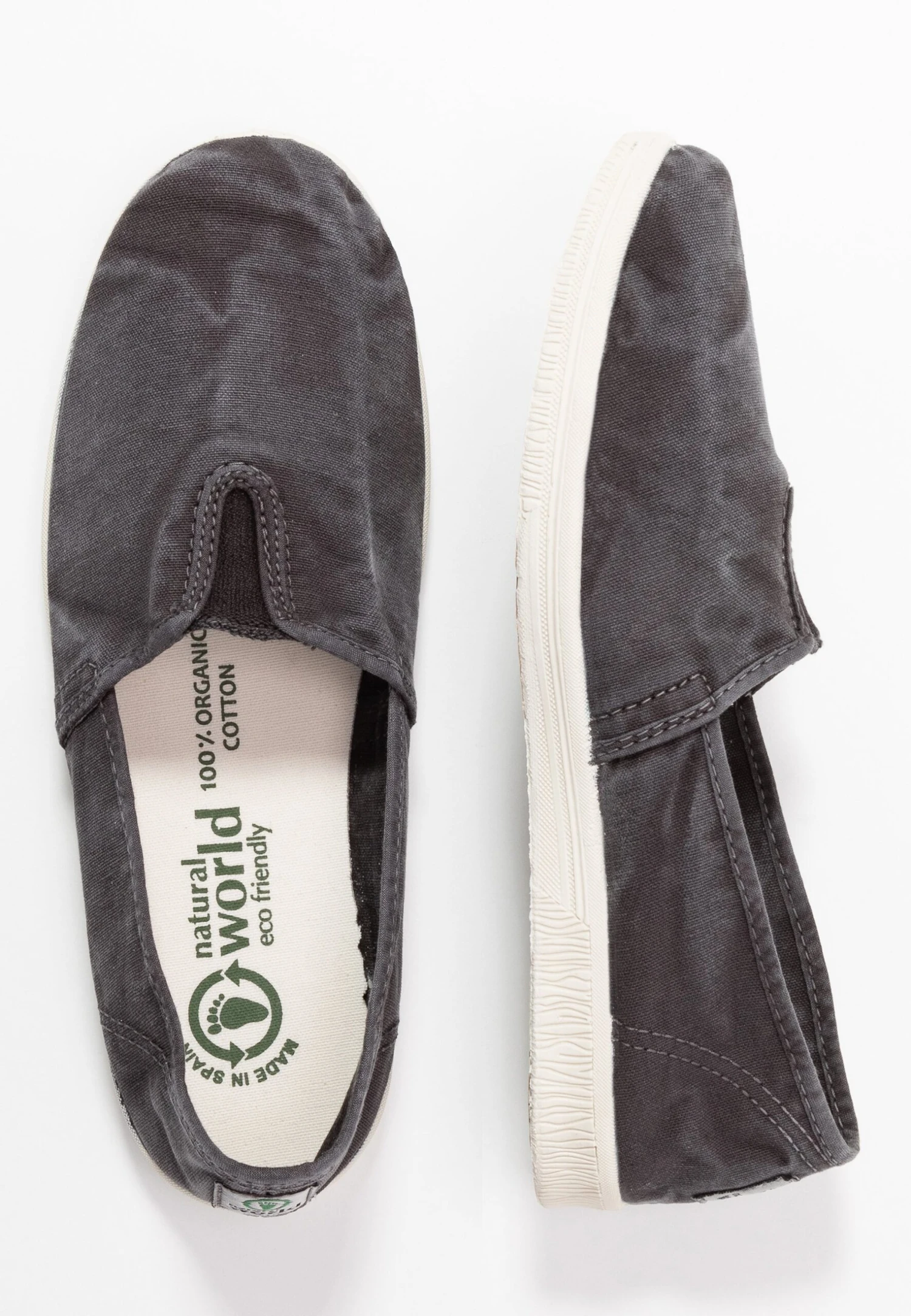 NATURAL WORLD Mocasines - Anthracite 6 NATURAL WORLD Mocasines - Anthracite - Imagen 4