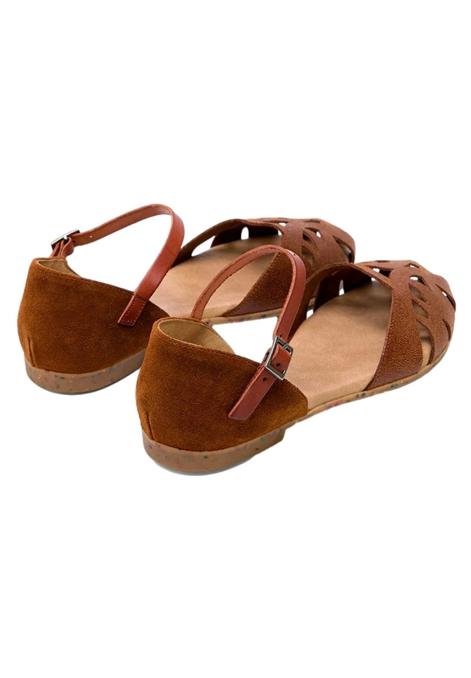 Adriana - Bailarinas Con Hebilla - Marrón 6 Adriana - Bailarinas Con Hebilla - Marrón - Imagen 4