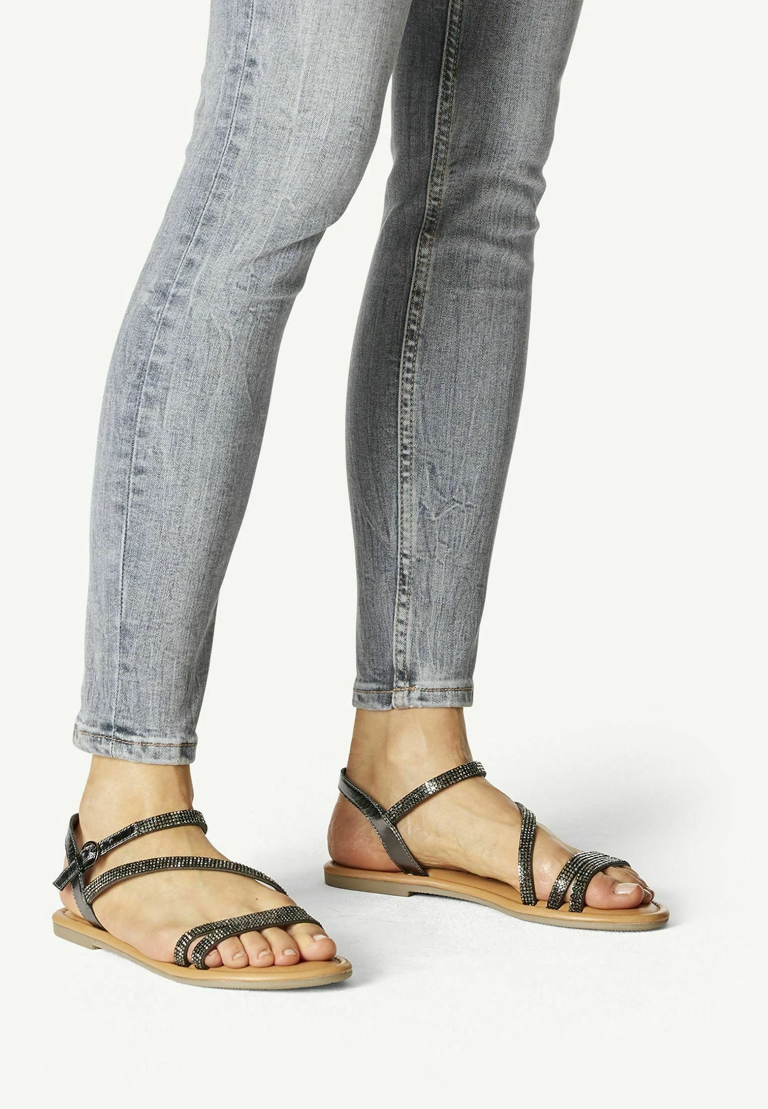 Tamaris Sandalias - Pewter Glam 3 Tamaris Sandalias - Pewter Glam