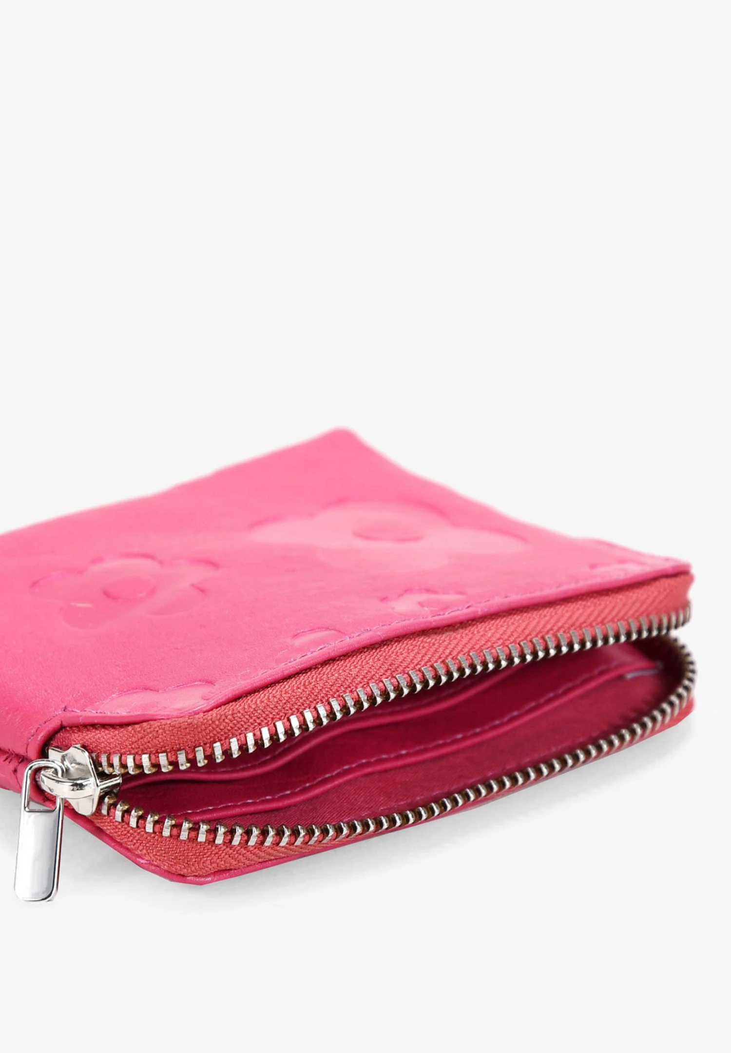 Monedero Pequeño En Con Flores Y Cremallera - Monedero - Rosa 5 Monedero Pequeño En Con Flores Y Cremallera - Monedero - Rosa - Imagen 3