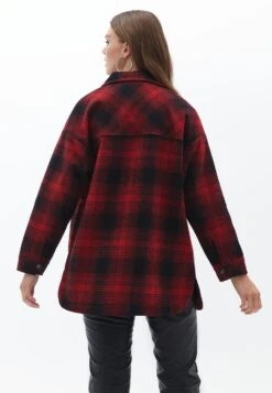 Plaid- Chaqueta Fina - Red Check 9 Plaid- Chaqueta Fina - Red Check -Tienda De Moda Femenina 963a9cba1e014857b0b835b283682be4