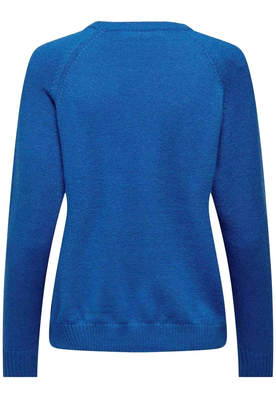 ONLY Onllesly Kings L/S Noo - Jersey De Punto - Lapis Blue 4 ONLY Onllesly Kings L/S Noo - Jersey De Punto - Lapis Blue - Imagen 2