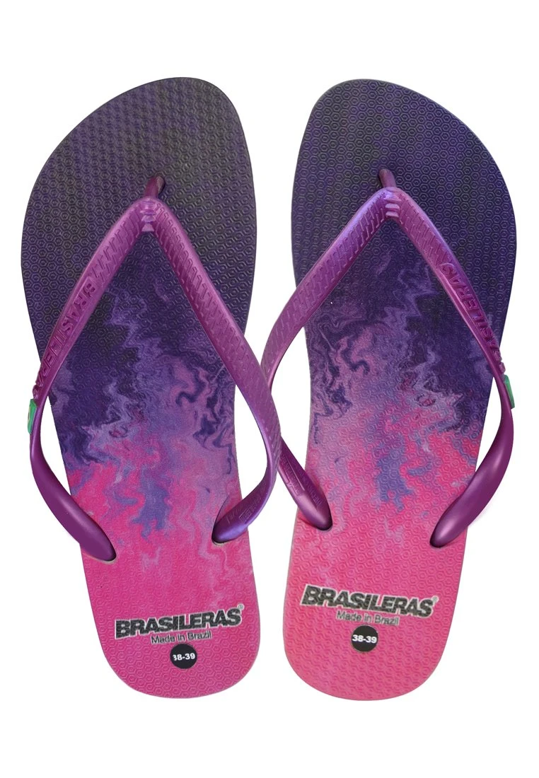 Chancla Brasileras®, Cosmic,Hecho En Brazil - Sandalias De Dedo - Purple 4 Chancla Brasileras®, Cosmic,Hecho En Brazil - Sandalias De Dedo - Purple - Imagen 2