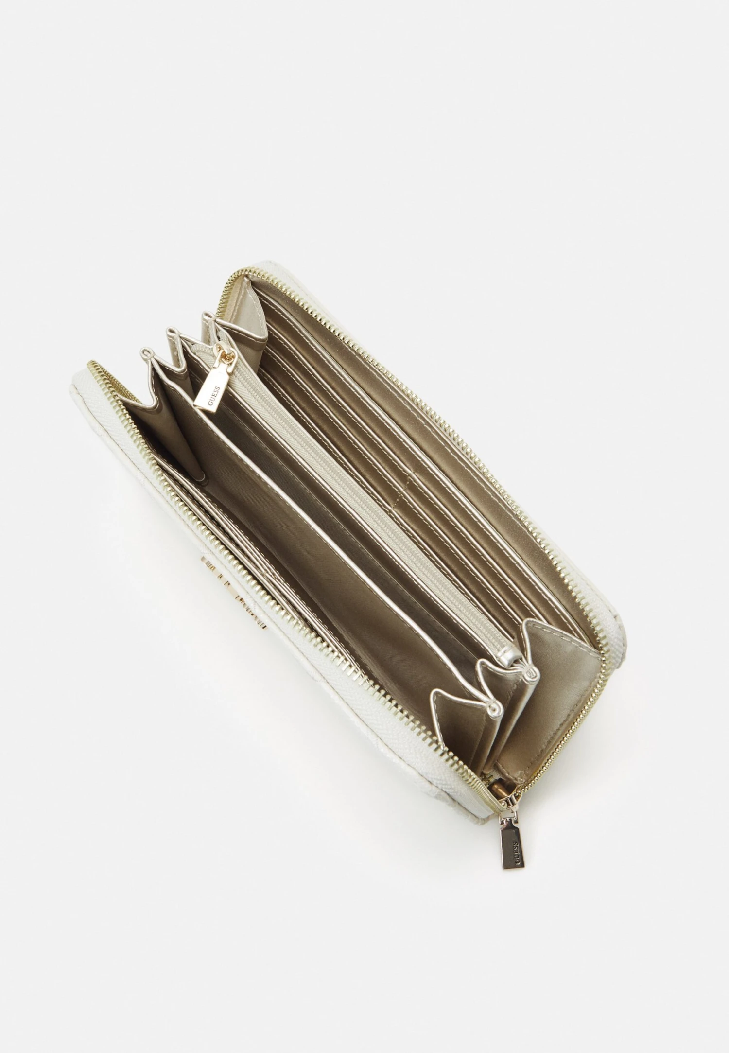 Guess Caddie Large Zip Around - Monedero - Stone 5 Guess Caddie Large Zip Around - Monedero - Stone - Imagen 3