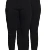 2 Pack - Leggings - Black 2 2 Pack - Leggings - Black -Tienda De Moda Femenina 9a6e8b3292144b3d8137ccc6d18f6943