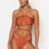 Trendyol Braguita De Bikini - Brown