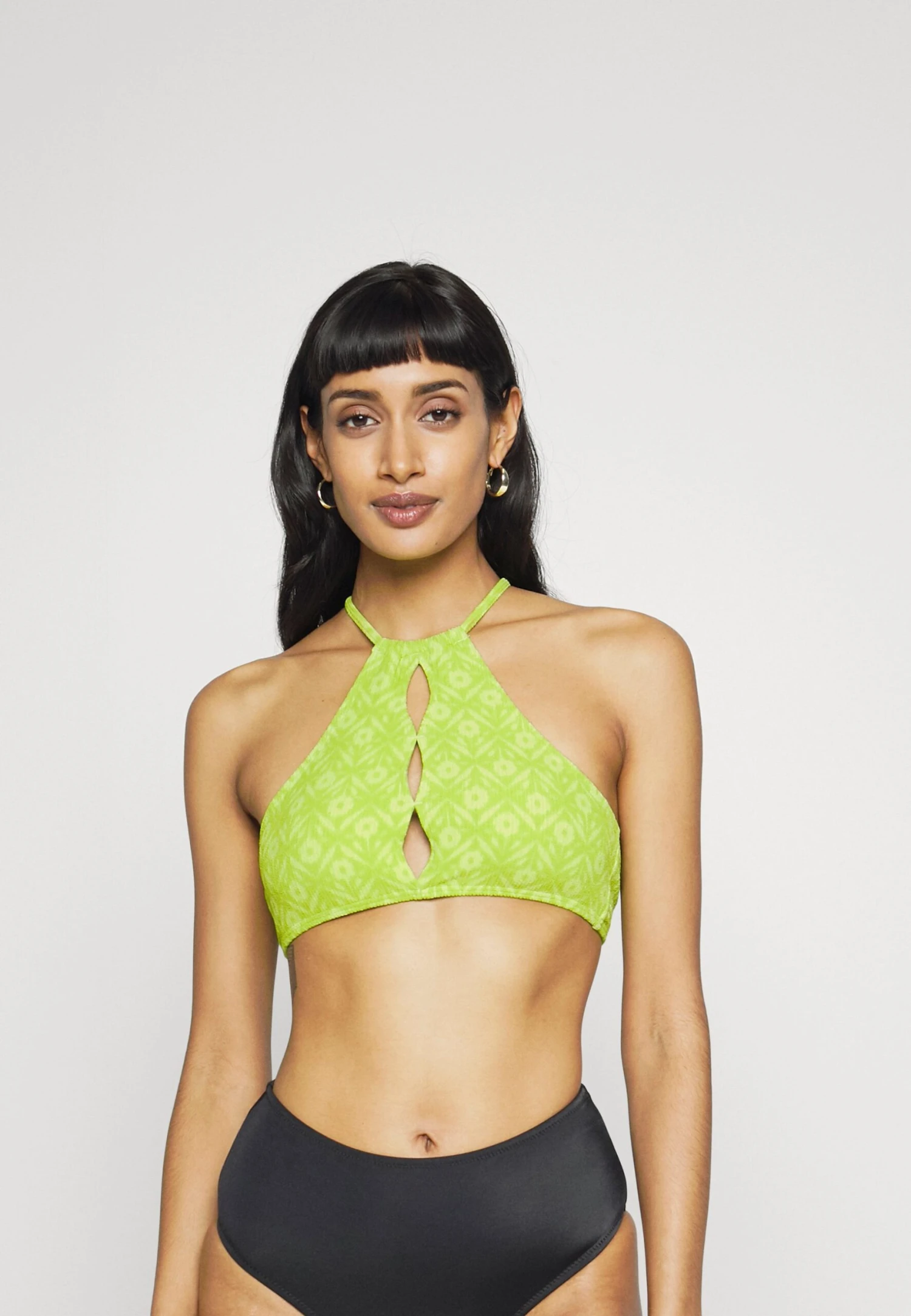 Billabong Thats Cute High Neck - Top De Bikini - Sweet Lime 3 Billabong Thats Cute High Neck - Top De Bikini - Sweet Lime