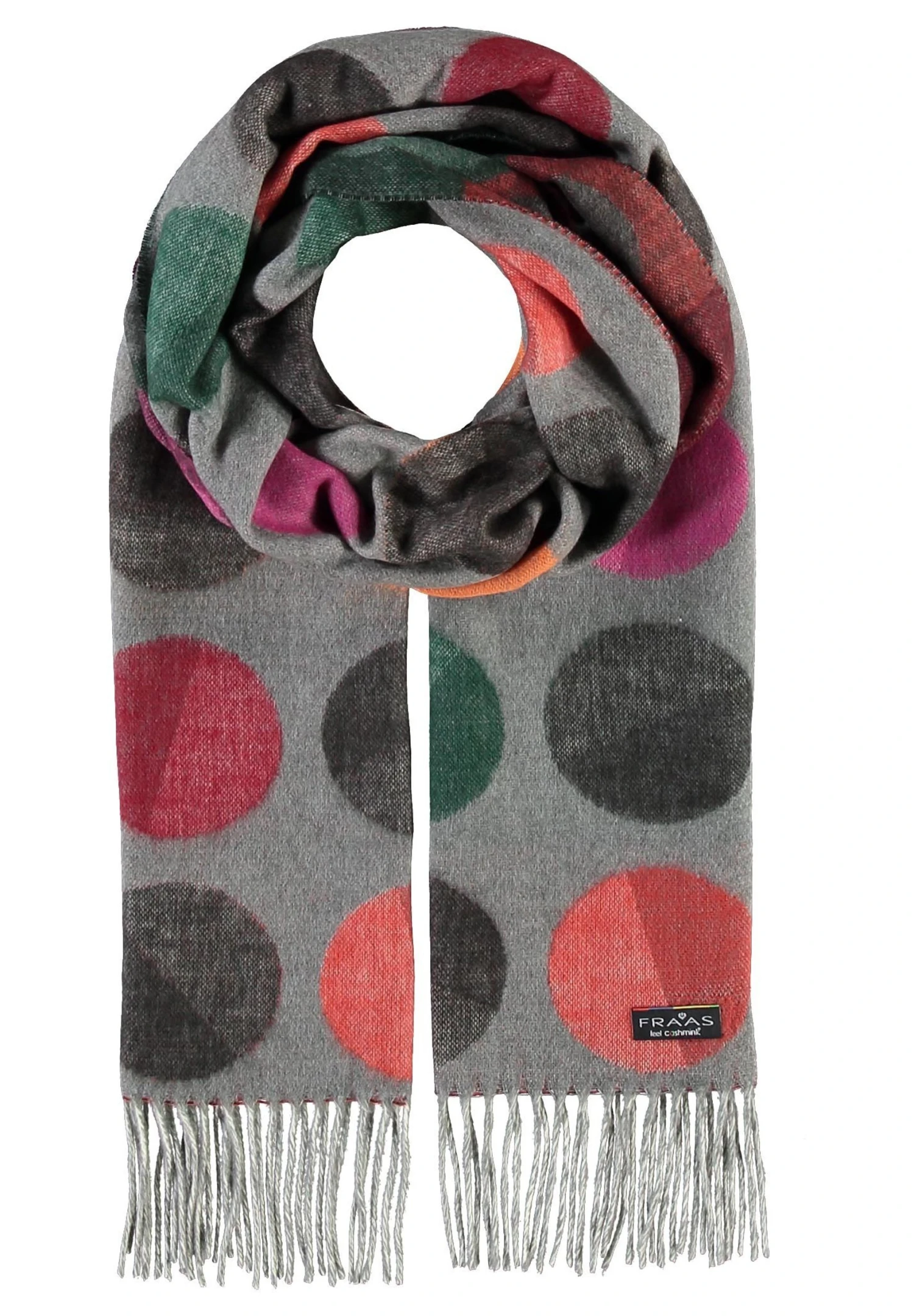FRAAS Xxl Dot Cashmink - Made In Germany - Bufanda - Light Grey 5 FRAAS Xxl Dot Cashmink - Made In Germany - Bufanda - Light Grey - Imagen 3