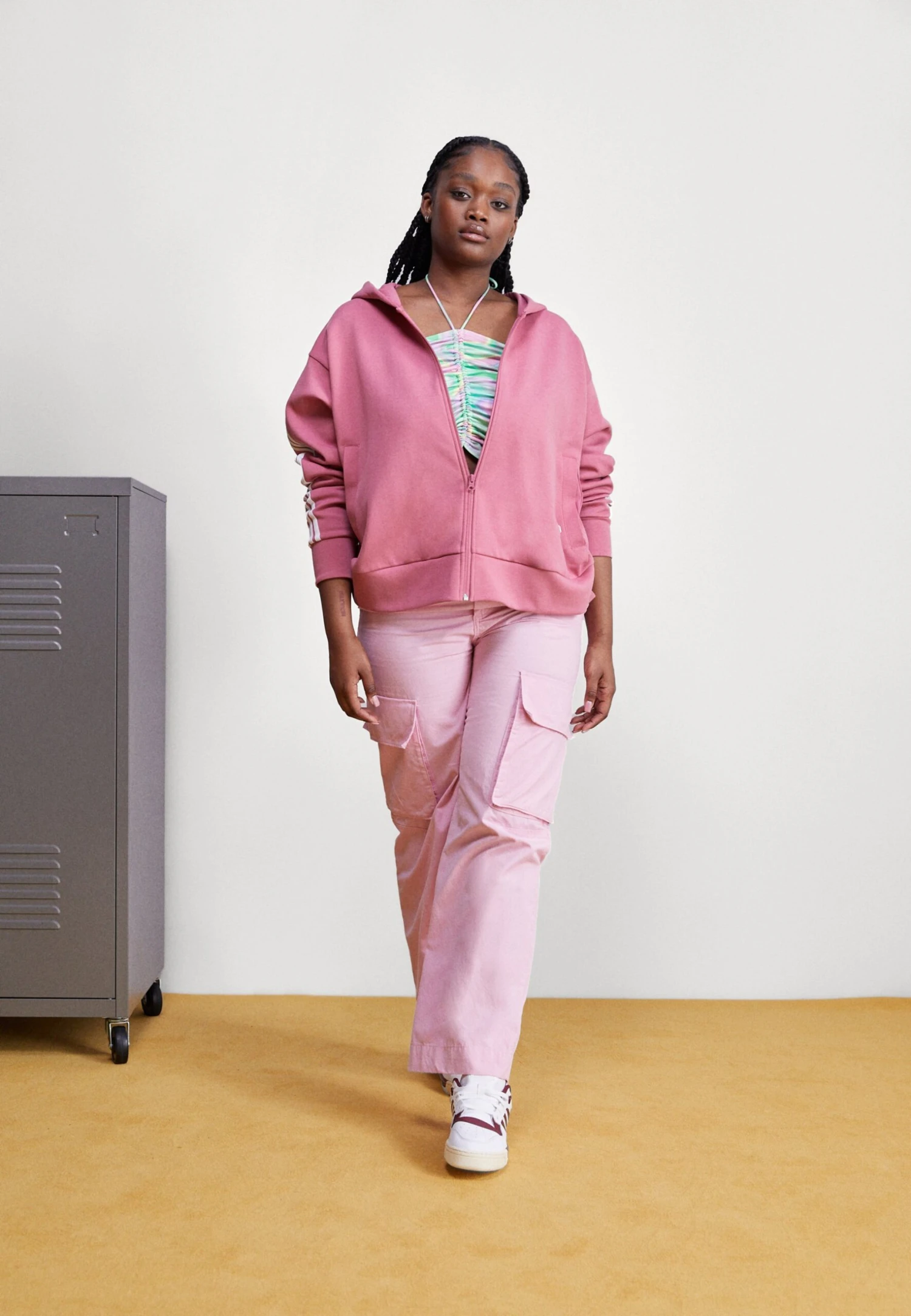 Adidas Sportswear Chaqueta De Entrenamiento - Pink Strata 4 Adidas Sportswear Chaqueta De Entrenamiento - Pink Strata - Imagen 2