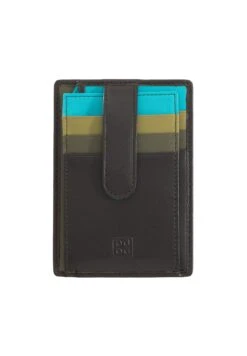 DuDu Mit Laschen Verschluss- Monedero - Dark Brown