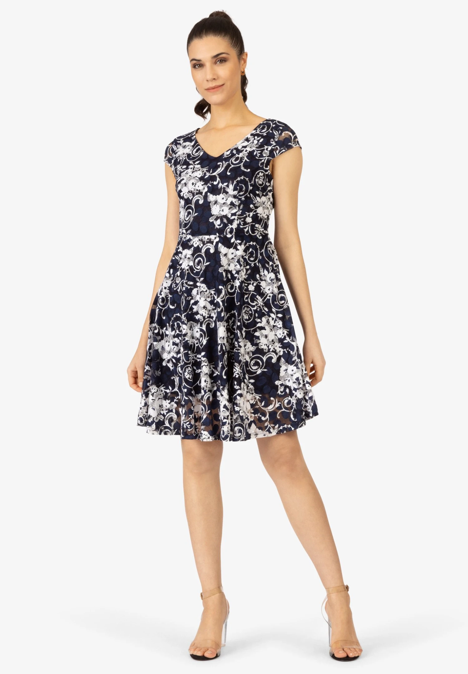 APART Vestido Informal - Navy 4 APART Vestido Informal - Navy - Imagen 2