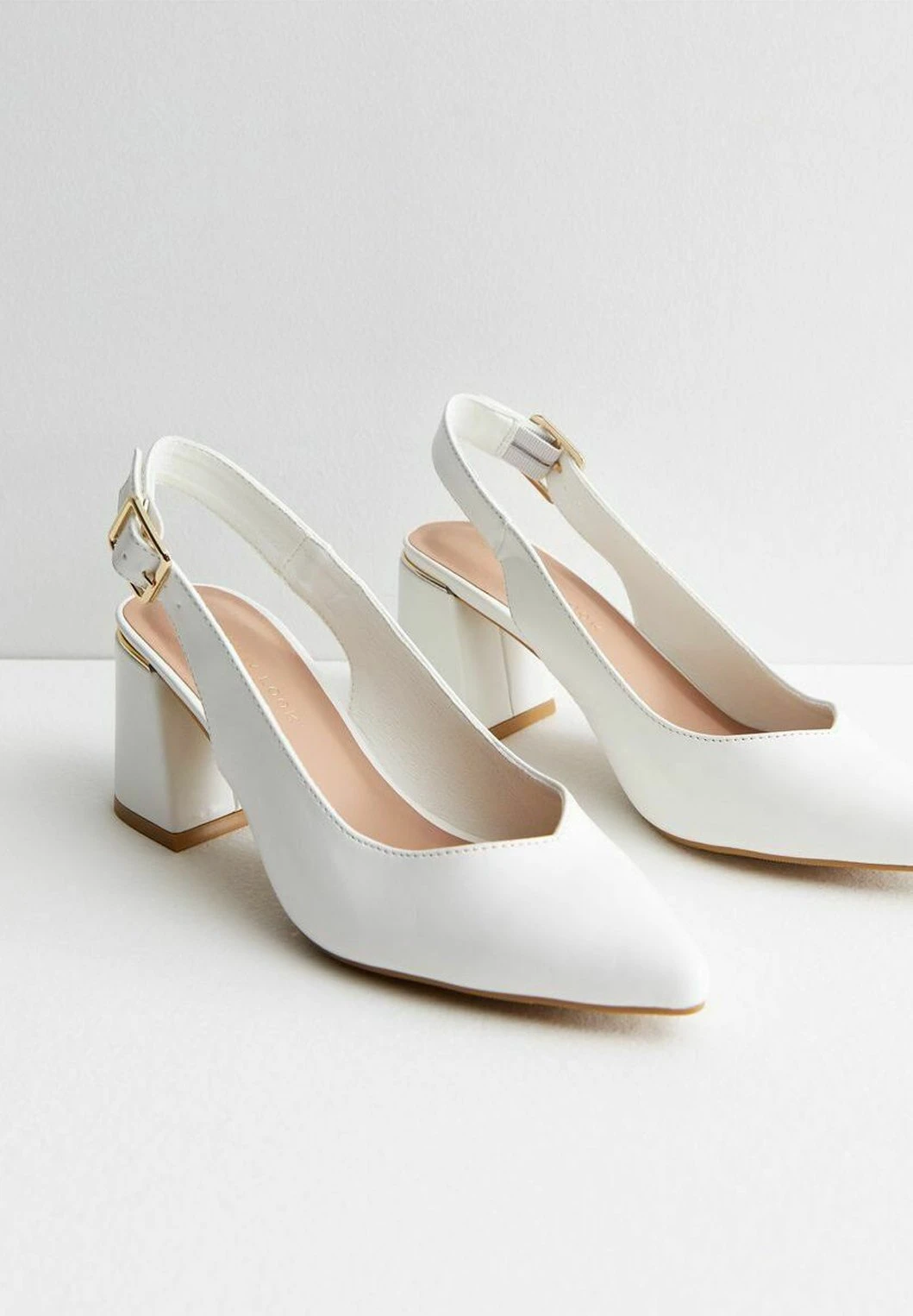 New Look Look Court- Tacones - White 5 New Look Look Court- Tacones - White - Imagen 3