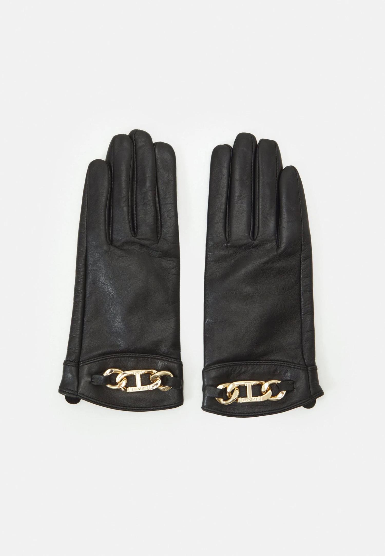 TWINSET Guanti Con Dettaglio Catena Oval - Guantes - Nero 3 TWINSET Guanti Con Dettaglio Catena Oval - Guantes - Nero