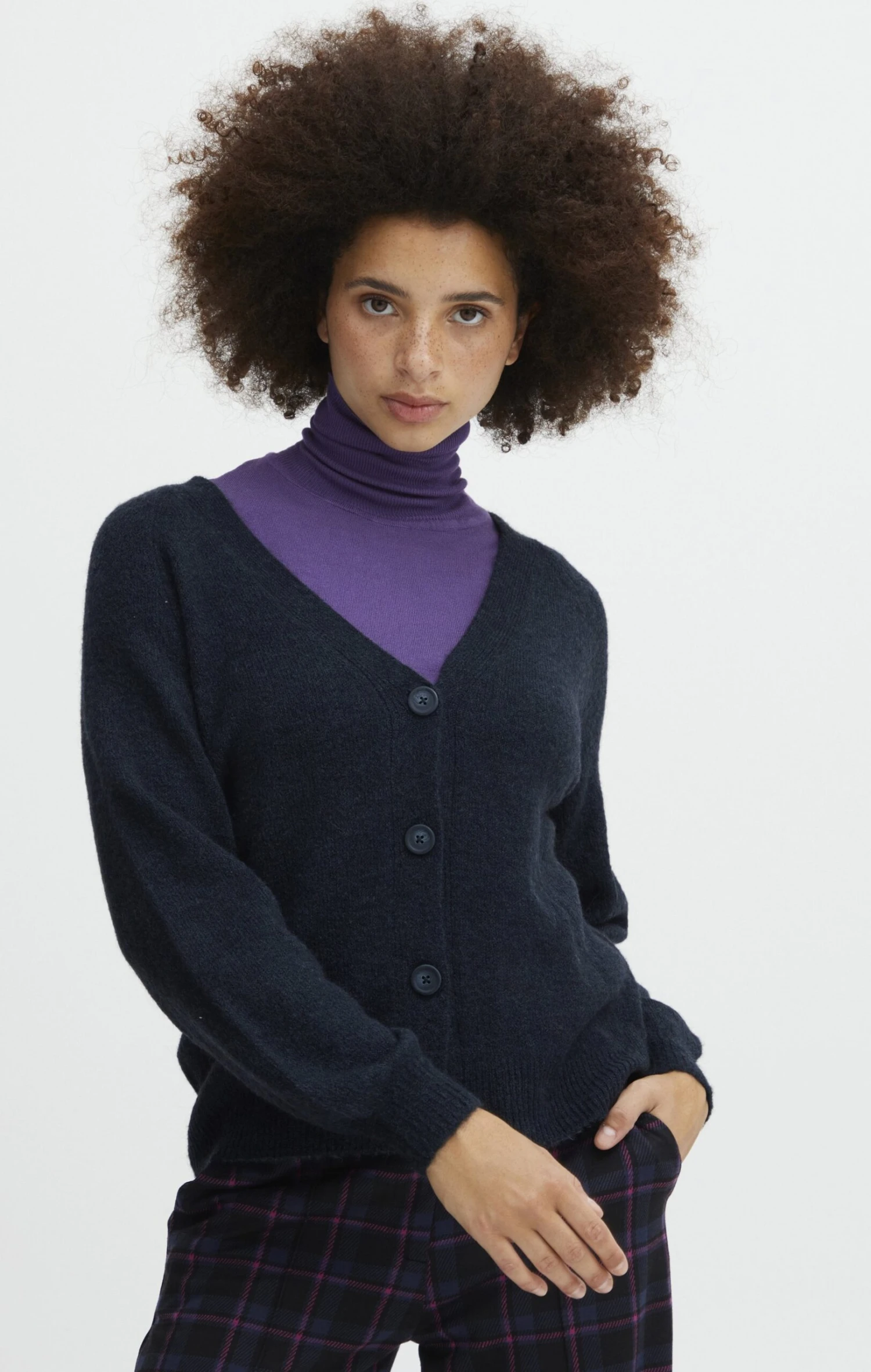 Ichi Ihkamara Ca3 - Chaqueta De Punto - Total Eclipse 2 Ichi Ihkamara Ca3 - Chaqueta De Punto - Total Eclipse