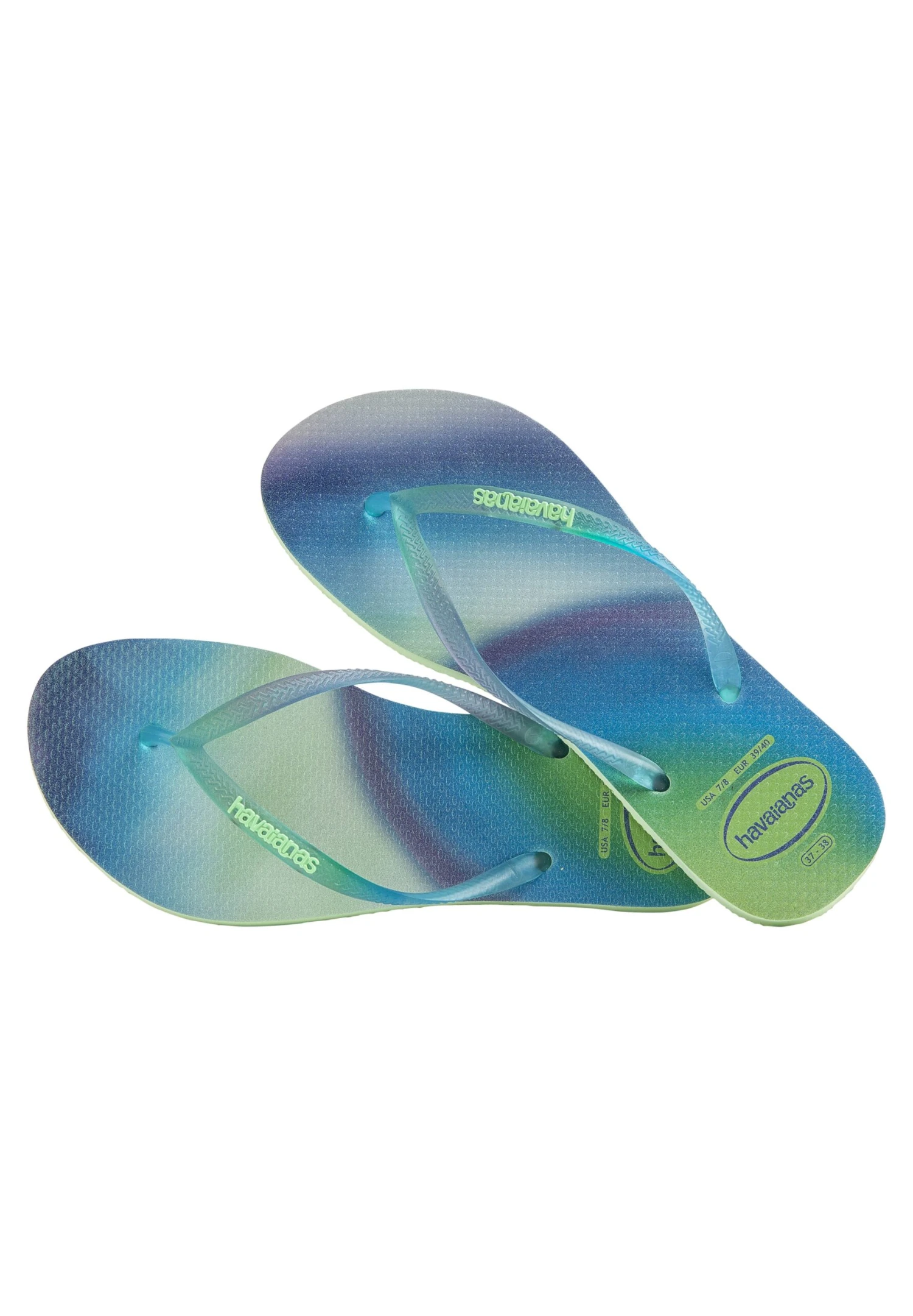 Havaianas Slim Rainbow - Chanclas De Dedo - Citronella 8 Havaianas Slim Rainbow - Chanclas De Dedo - Citronella - Imagen 6