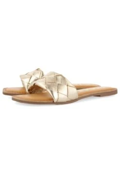 Gioseppo Tipo Pala Con Trenzado - Sandalias Planas - Oro -Tienda De Moda Femenina ab282381376b4efa9860d30e79fafd63