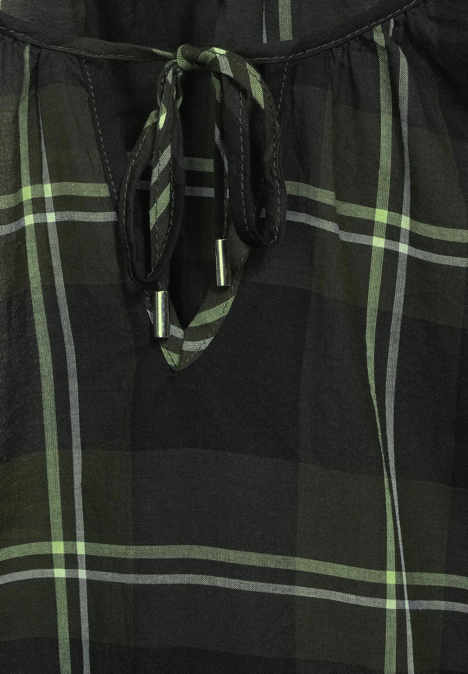 STREET ONE Mit Karomuster - Blusa - Grun 7 STREET ONE Mit Karomuster - Blusa - Grun - Imagen 5