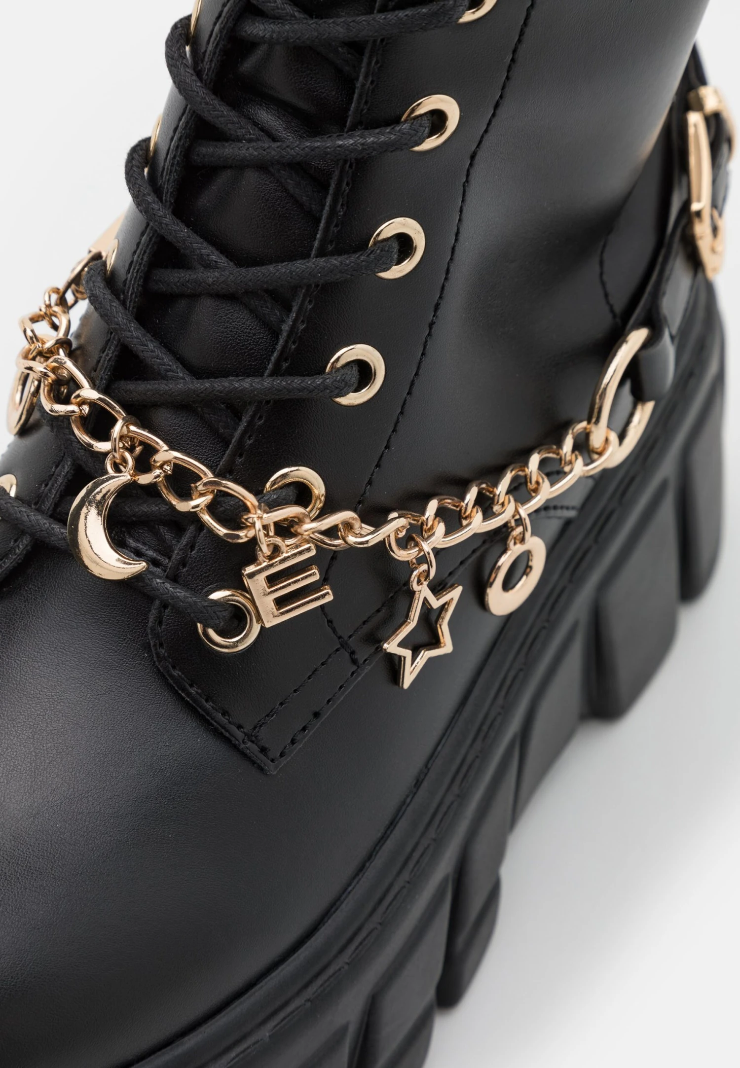 Even&Odd Botas Con Cordones - Black 8 Even&Odd Botas Con Cordones - Black - Imagen 6