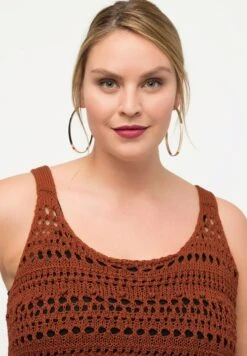 Ulla Popken Top - Terracotta -Tienda De Moda Femenina ad70c1b53d0d4f00bf1d2191e90820d1