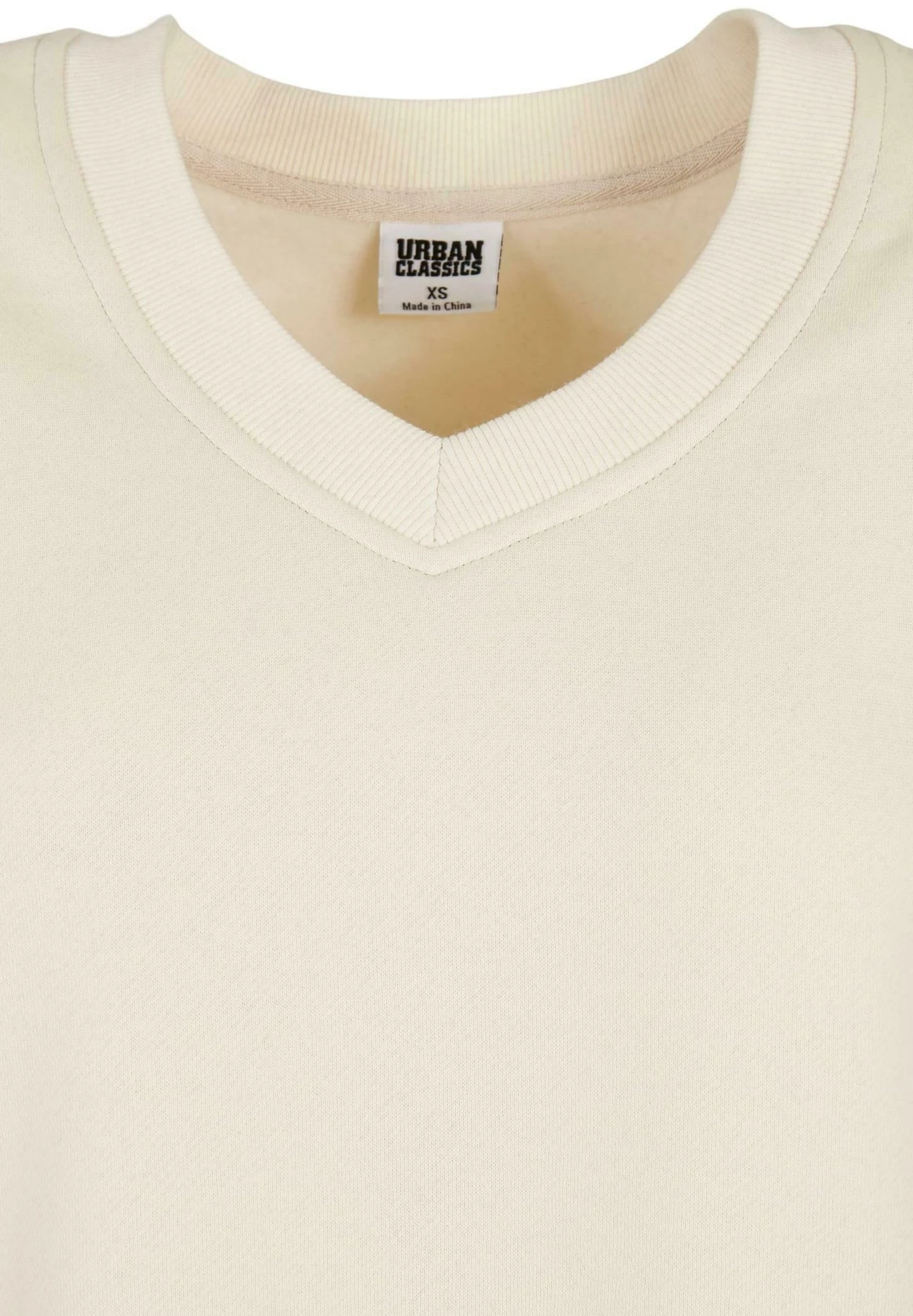 URBAN CLASSICS Ladies Oversized Sweat Slipover - Jersey De Punto - Whitesand 10 URBAN CLASSICS Ladies Oversized Sweat Slipover - Jersey De Punto - Whitesand - Imagen 8