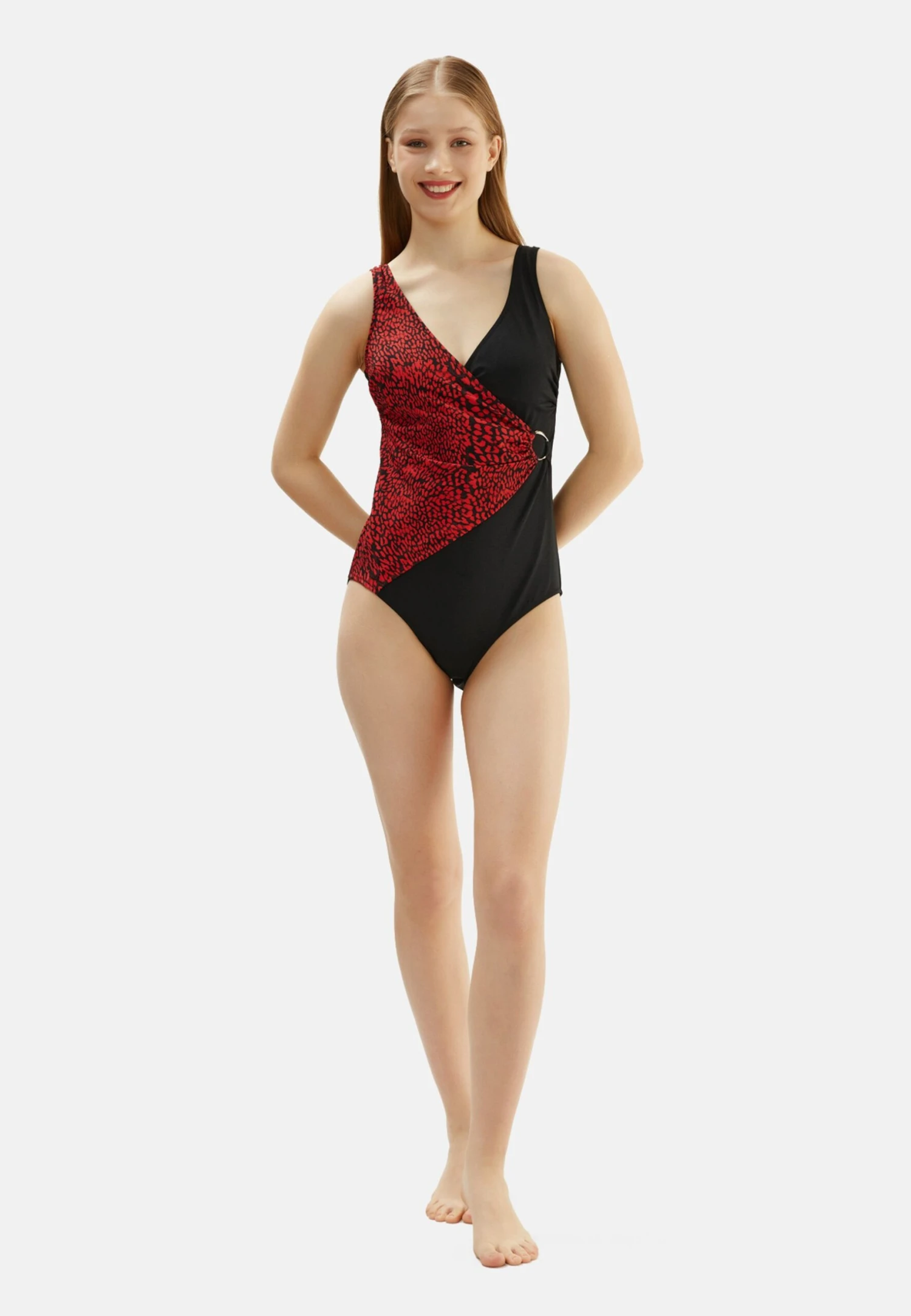 EROS Leopard - Bañador - Red 3 EROS Leopard - Bañador - Red