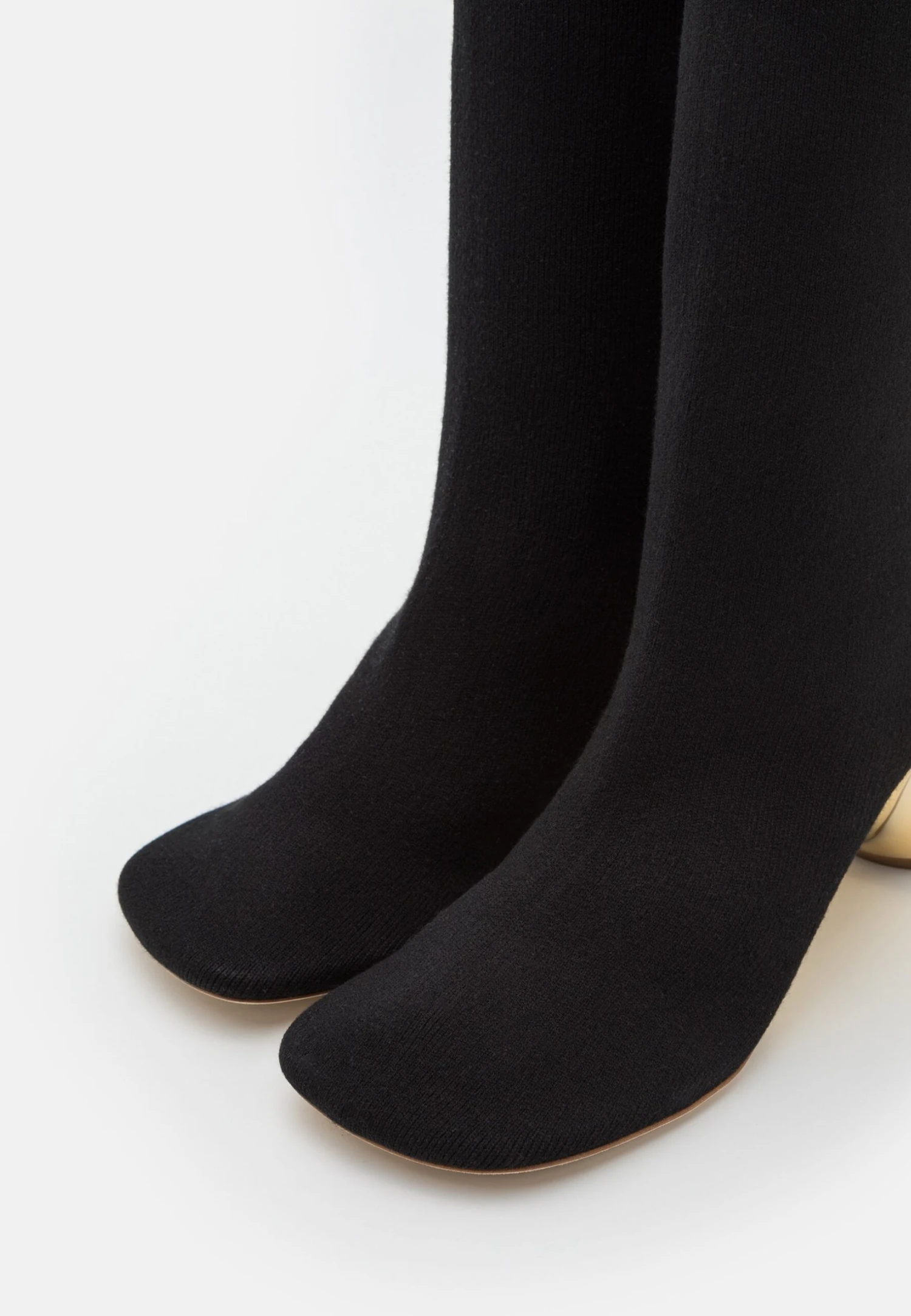 A.W.A.K.E. Mode Lorahigh Knit Boot - Botas Mosqueteras - Black/Silver/Gold 6 A.W.A.K.E. Mode Lorahigh Knit Boot - Botas Mosqueteras - Black/Silver/Gold - Imagen 4