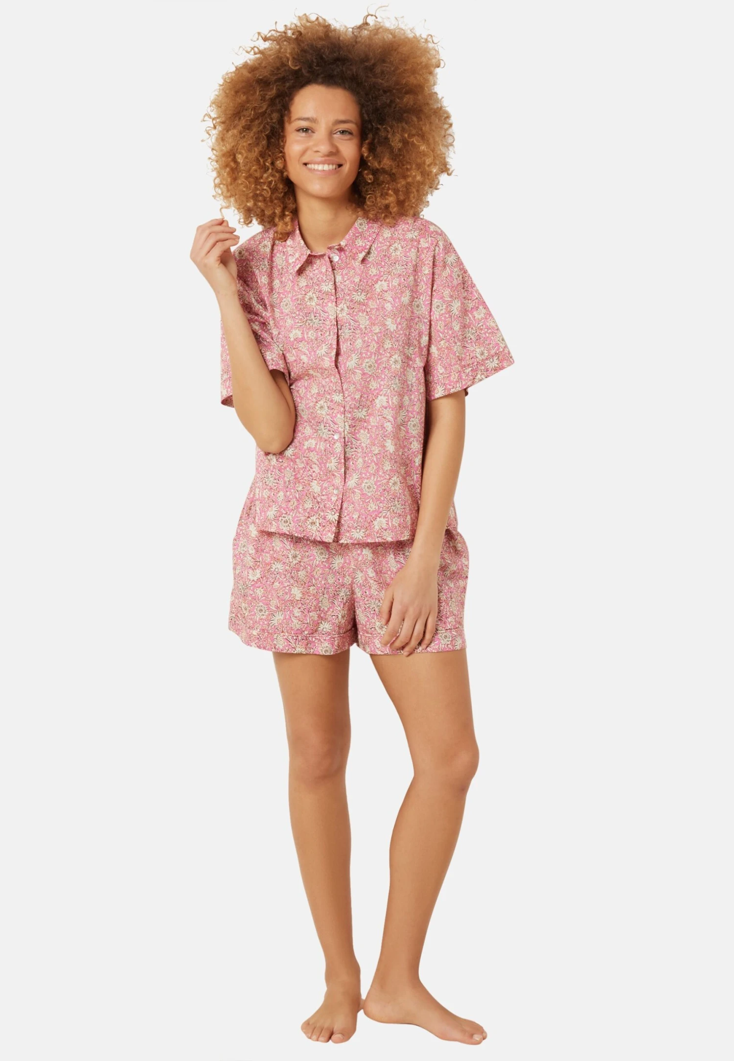 ETAM Ulyanna - Camiseta De Pijama - Rose Pâle 4 ETAM Ulyanna - Camiseta De Pijama - Rose Pâle - Imagen 2