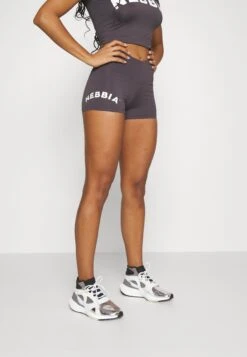 NEBBIA Classic Hero High Waist Shorts - Medias - Marron