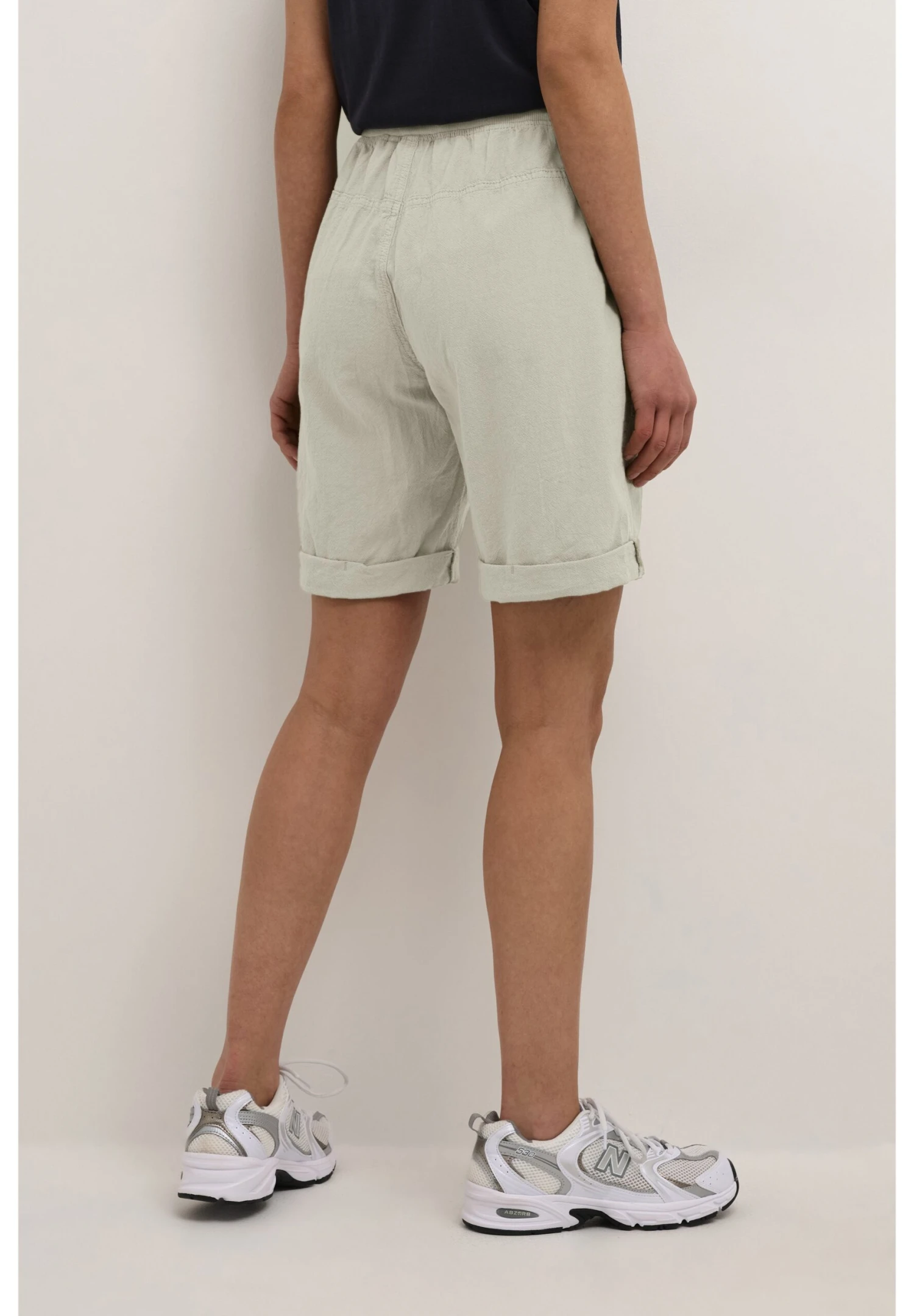 Kaffe Kanaya - Shorts - Seagrass 5 Kaffe Kanaya - Shorts - Seagrass - Imagen 3