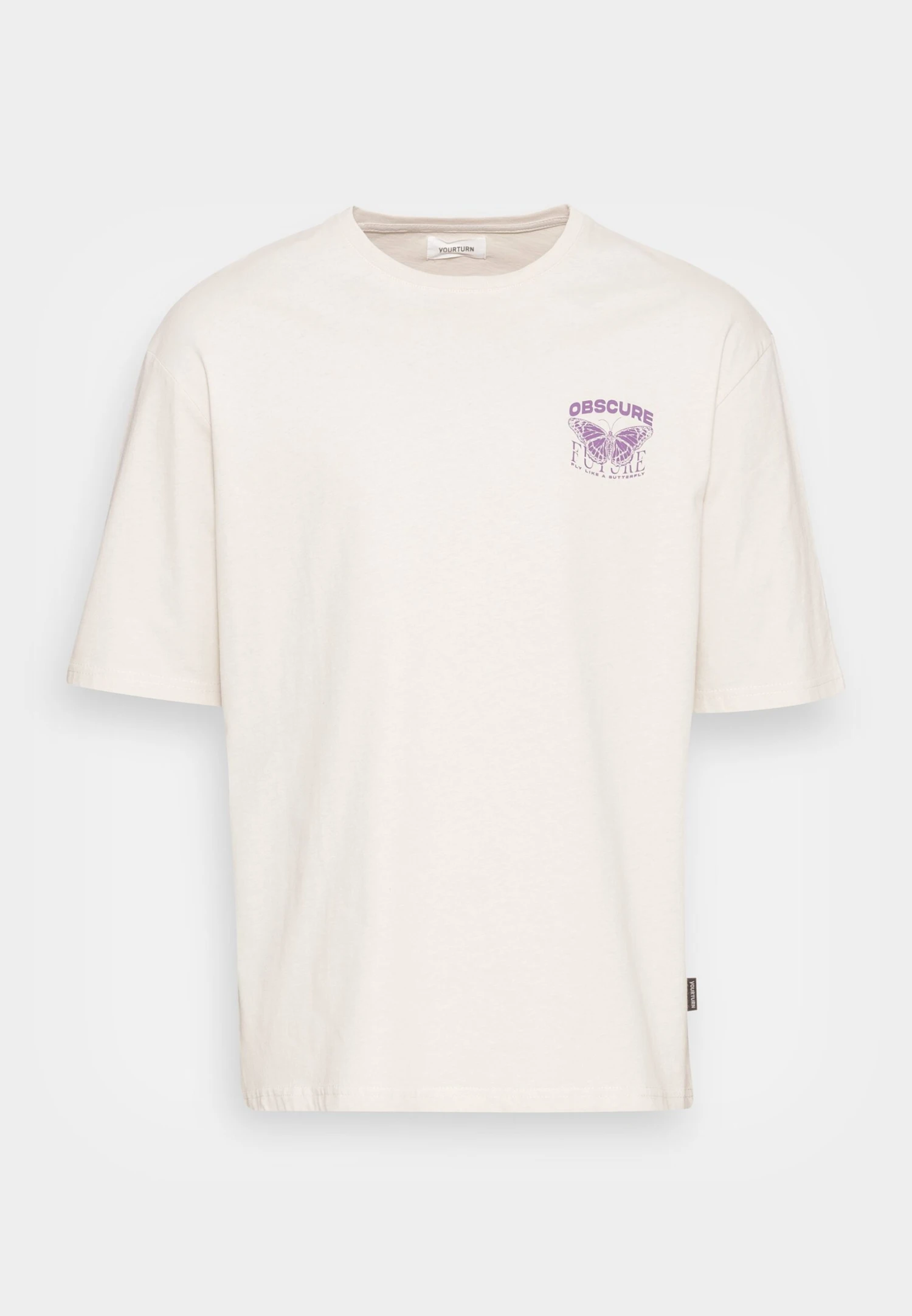 YOURTURN Nostalgia Future Tee Unisex - Camiseta Estampada - Grey 6 YOURTURN Nostalgia Future Tee Unisex - Camiseta Estampada - Grey - Imagen 4